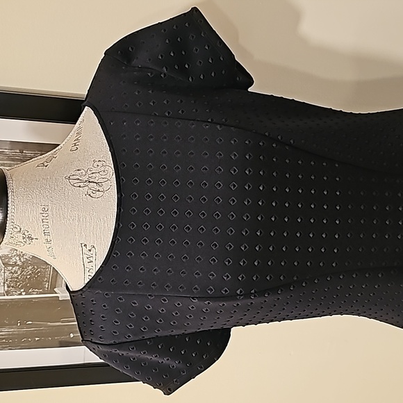 Ted Baker black dress sz M / L - Picture 2 of 12